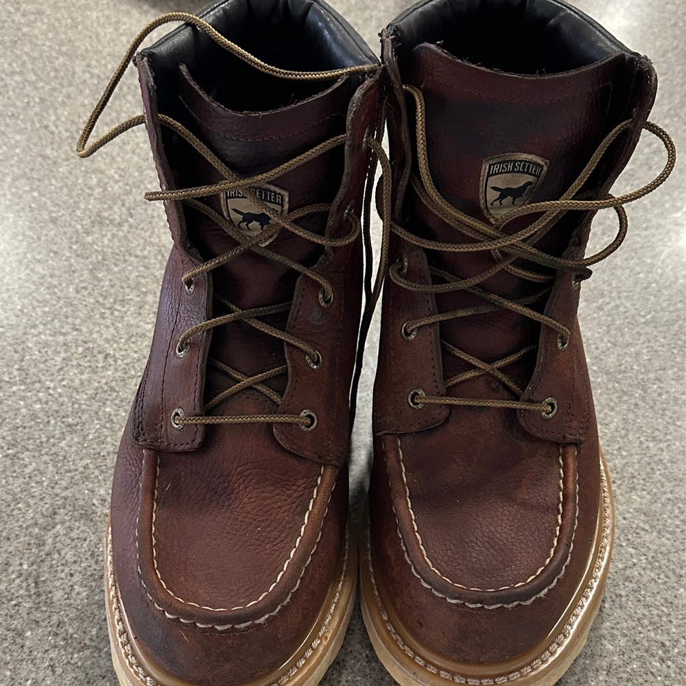 Irish Setter Men's Dark Brown Leather Boots